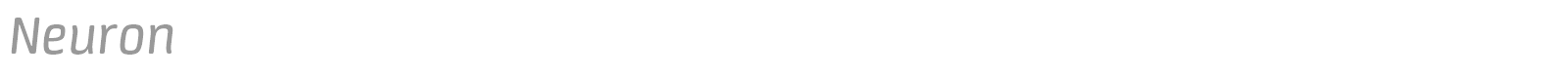 Neuron font preview